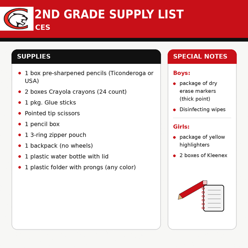 Supply List 2026-27