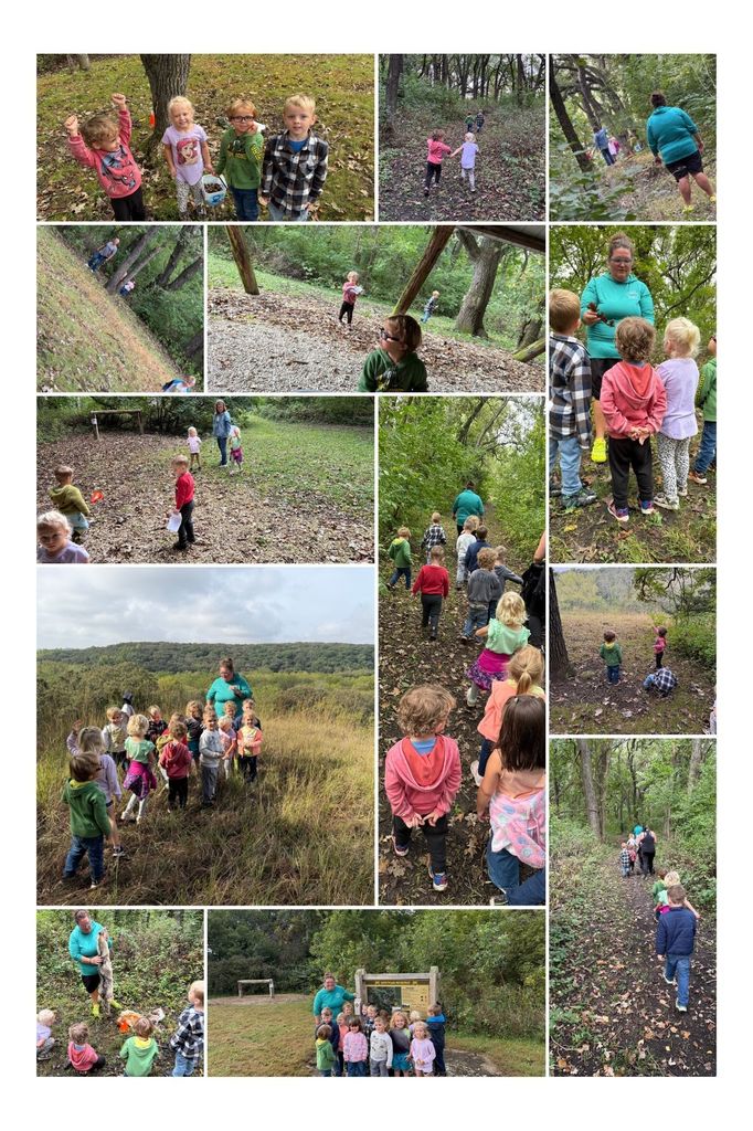 Preschool enjoying Bertram Reserve.