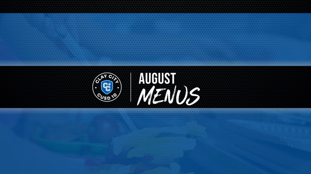 August Menus