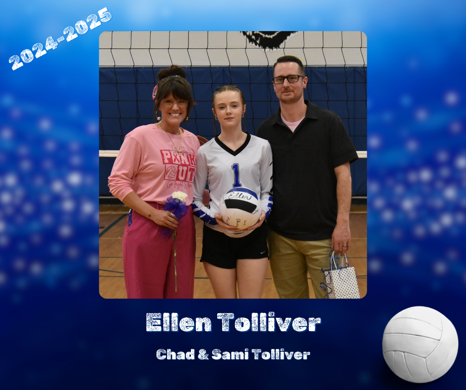 CCJH recognized its eighth grade volleyball players last night. CCJH is proud of these girls and their hard work and dedication. Congratulations eighth graders!