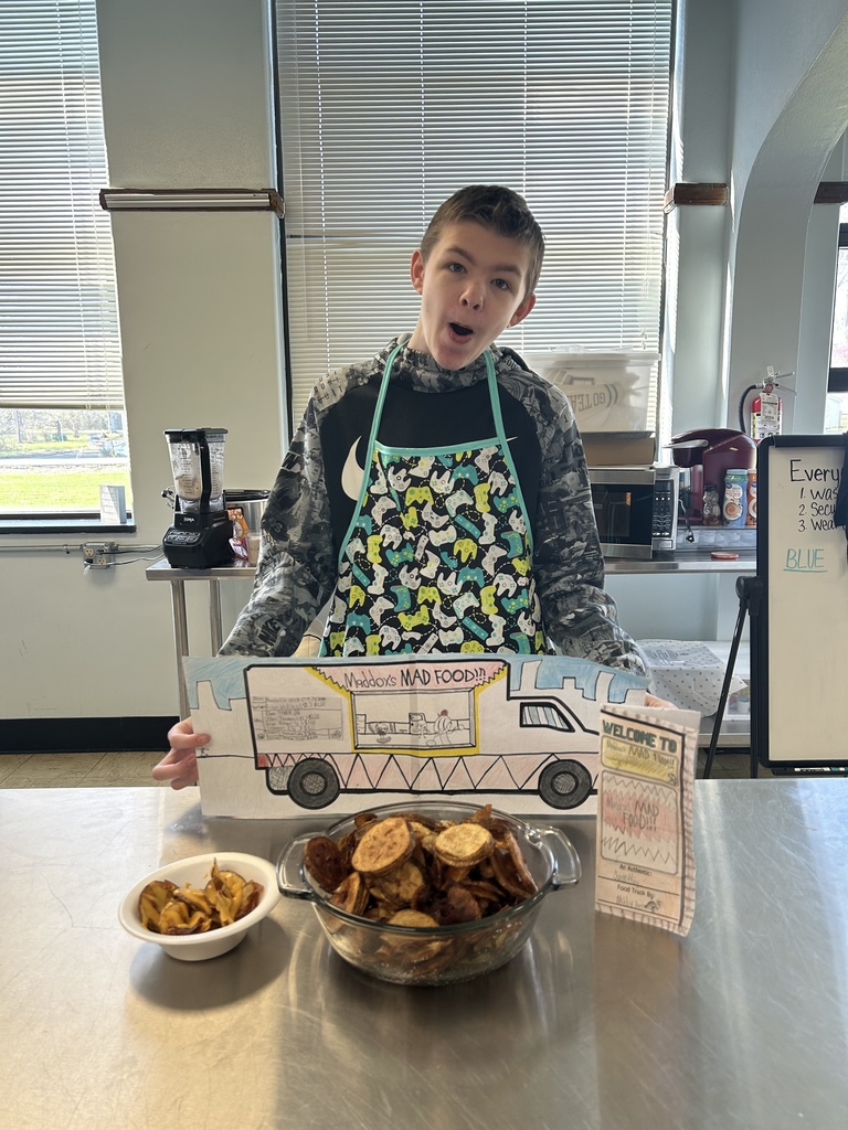 Intro to FCS students cooked up some creativity last week as they designed their very own food trucks! From clever names and mouthwatering menus to eye-catching truck designs, these future entrepreneurs brought bold flavors and big ideas to life! #FoodTruckChallenge