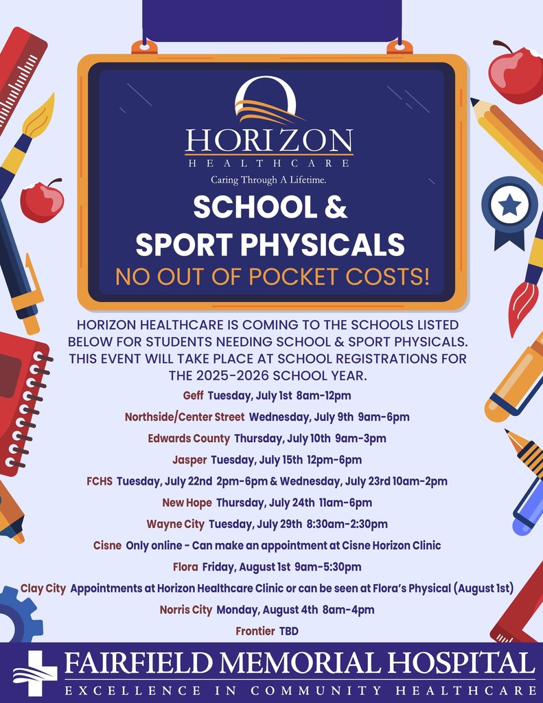 School & Sport Physicals available through Horizon Healthcare