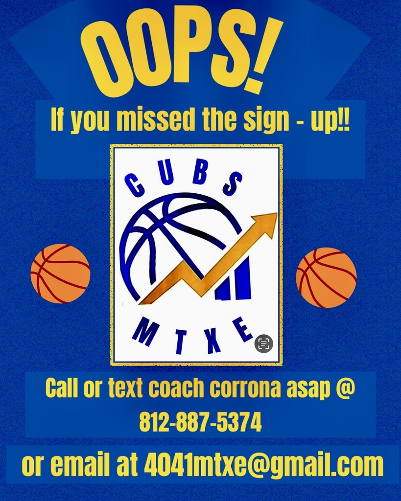 If you’re interested in playing junior high basketball, please reach out to Coach C as soon as possible!