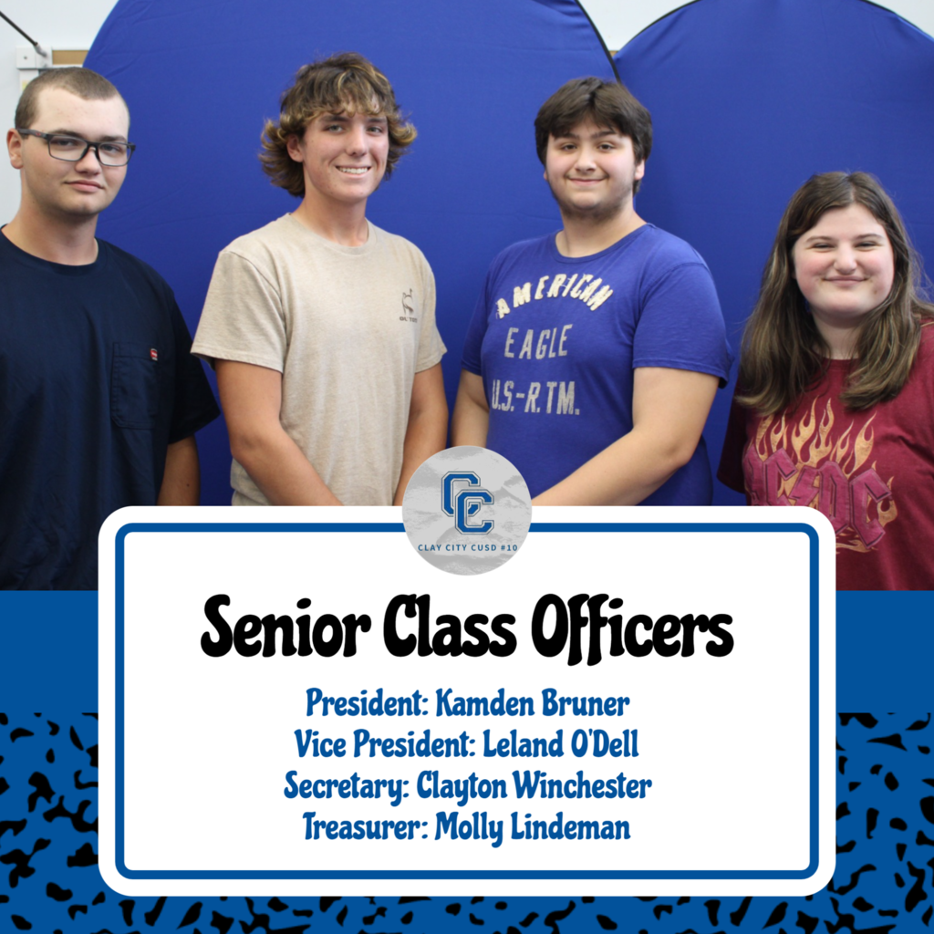 Clay City High School has elected its class officers.