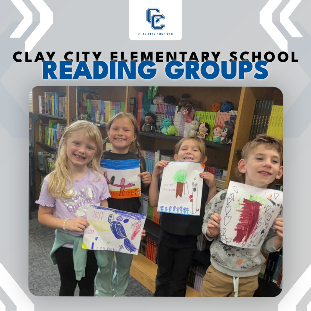 First graders Bella, Adalynn, Kaisley, and Oliver drew pictures with Mrs. Neubaum after reading the story "If The Dinosaurs Came Back" during their reading group!