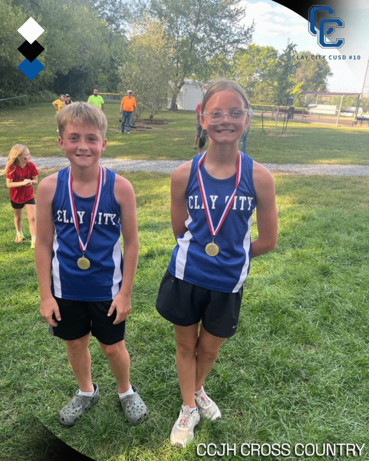 CCJH JV Cross Country team traveled to West Salem today. CCJH girls took 2nd, 6th and 8th and the boys took 2nd, 4th, 5th, and 6th in the race tonight. Great job, JV team!
