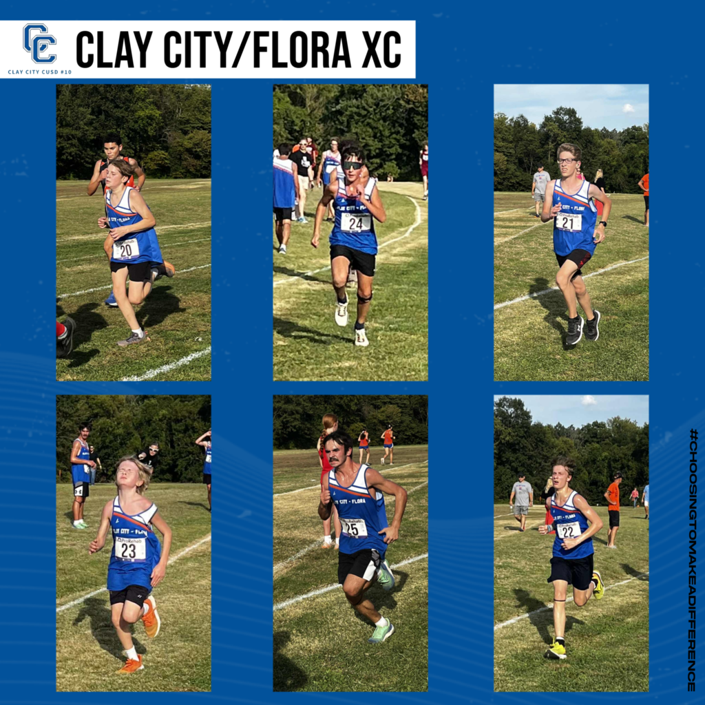 The Clay City/Flora high school cross country placed 17th over all at the Cork Classic in Robinson last night. CCHS/FHS Cross Country has two regular season meets left before regional action kicks off on October 25.