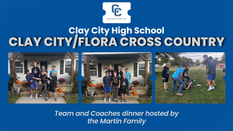 XC dinner before regionals