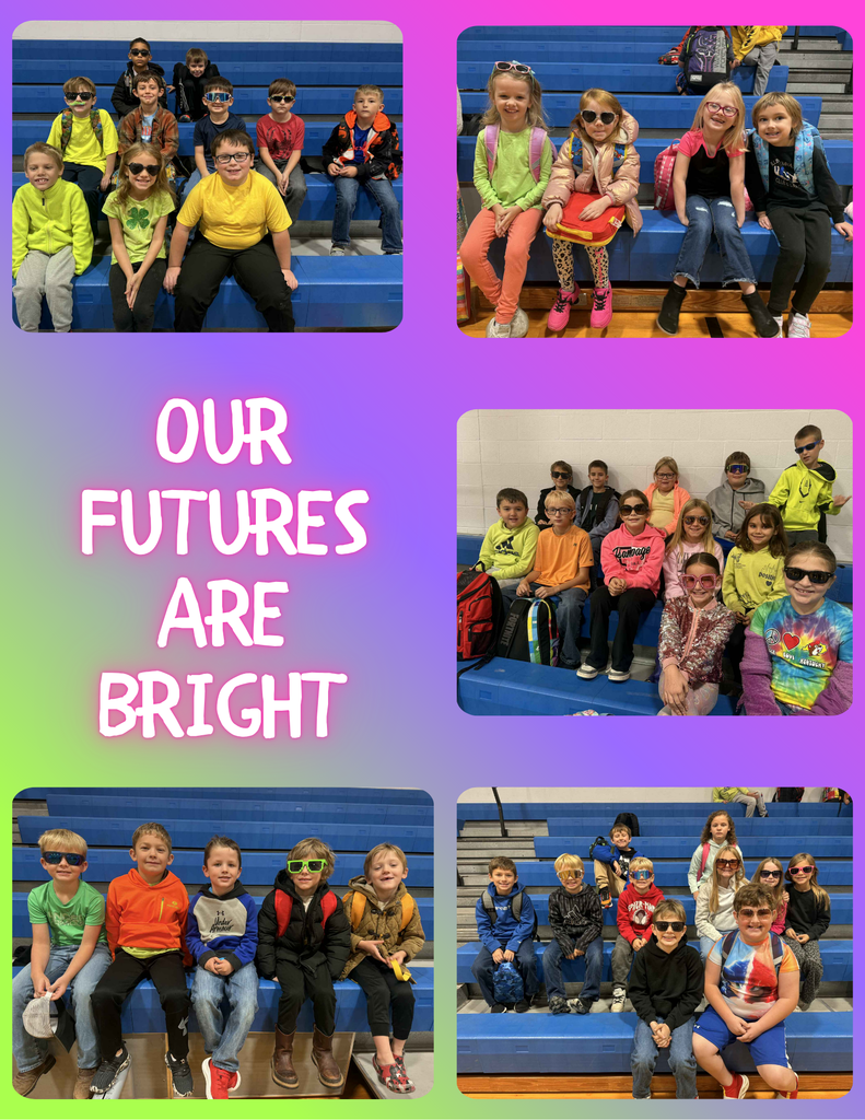 Our futures are bright here at Clay City Schools this Red Ribbon Week! Students and staff enjoyed wearing neon or sunglasses as we remember that our futures are better when drugs aren't involved!