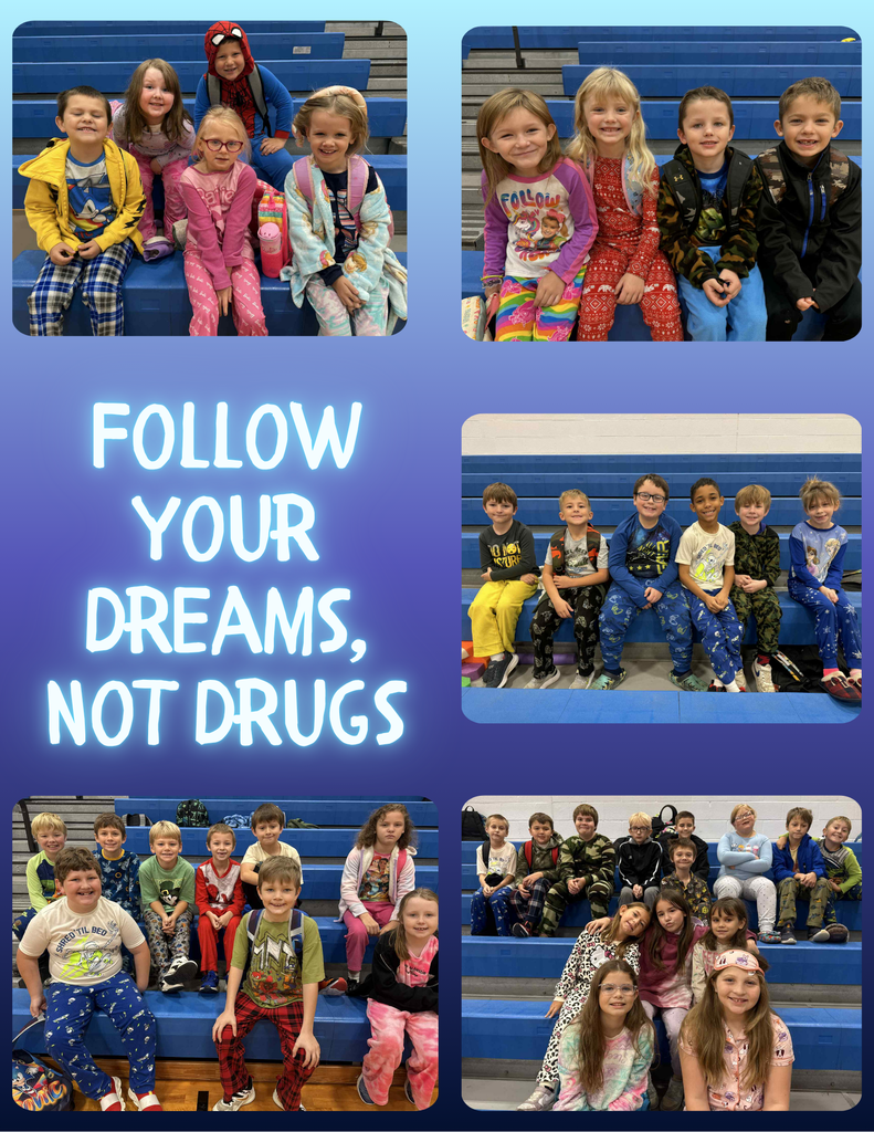 Yesterday we teamed up against drugs and today we are following our dreams, not drugs!