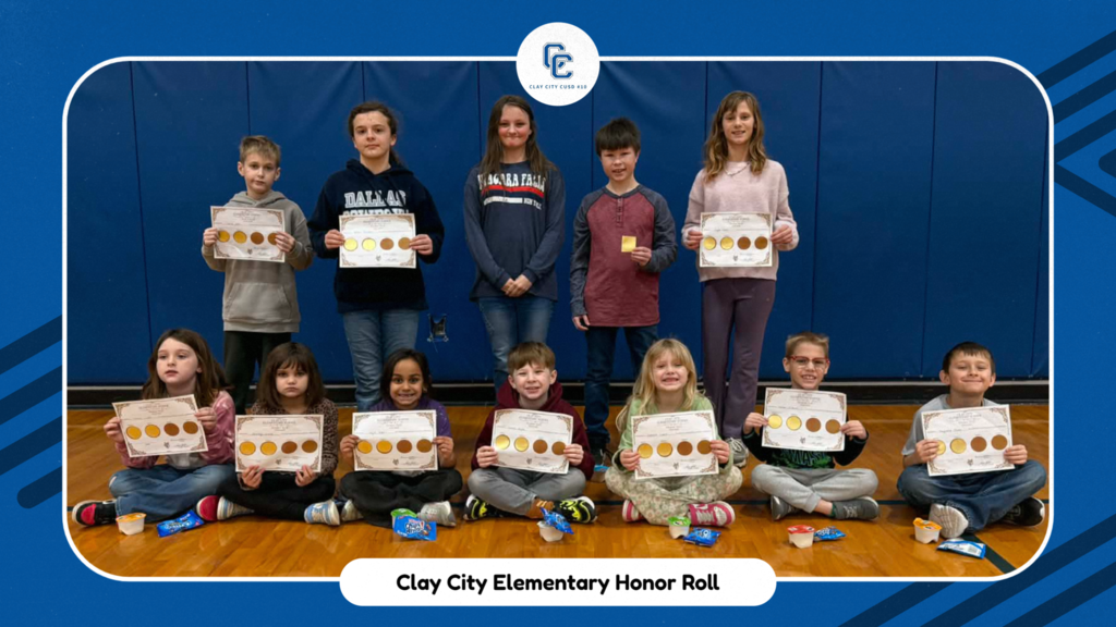Check out these smiling faces that were honored today during our assembly! Great job students!