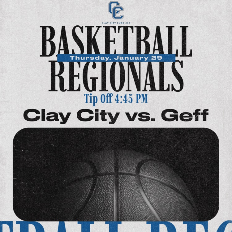 CCJH Basketball will face Geff at 4:45pm in regional action on Thursday, January 29. Come out and cheer on the Cubs!