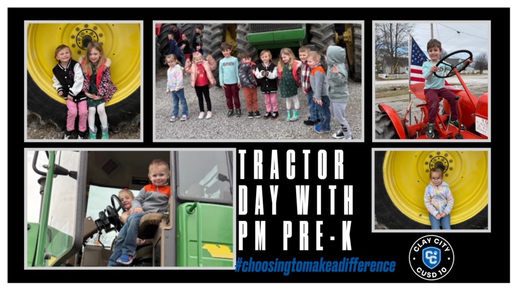 Mrs. Worrell's pre-k classes made sure to visit the tractors and petting zoo this week during the FFA celebrations!