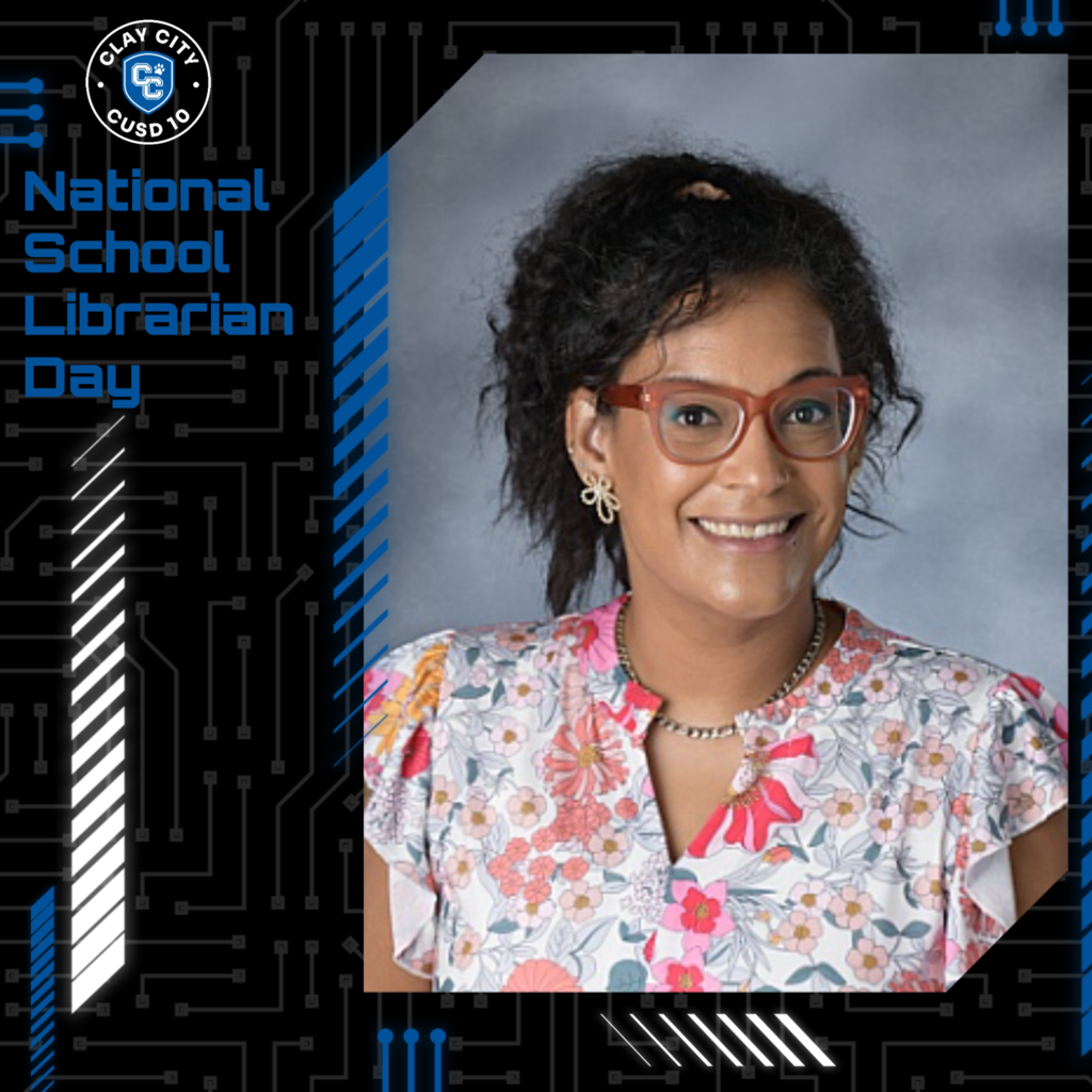 Thank you Mrs. Goodrum for keeping the shelves and technology in order!