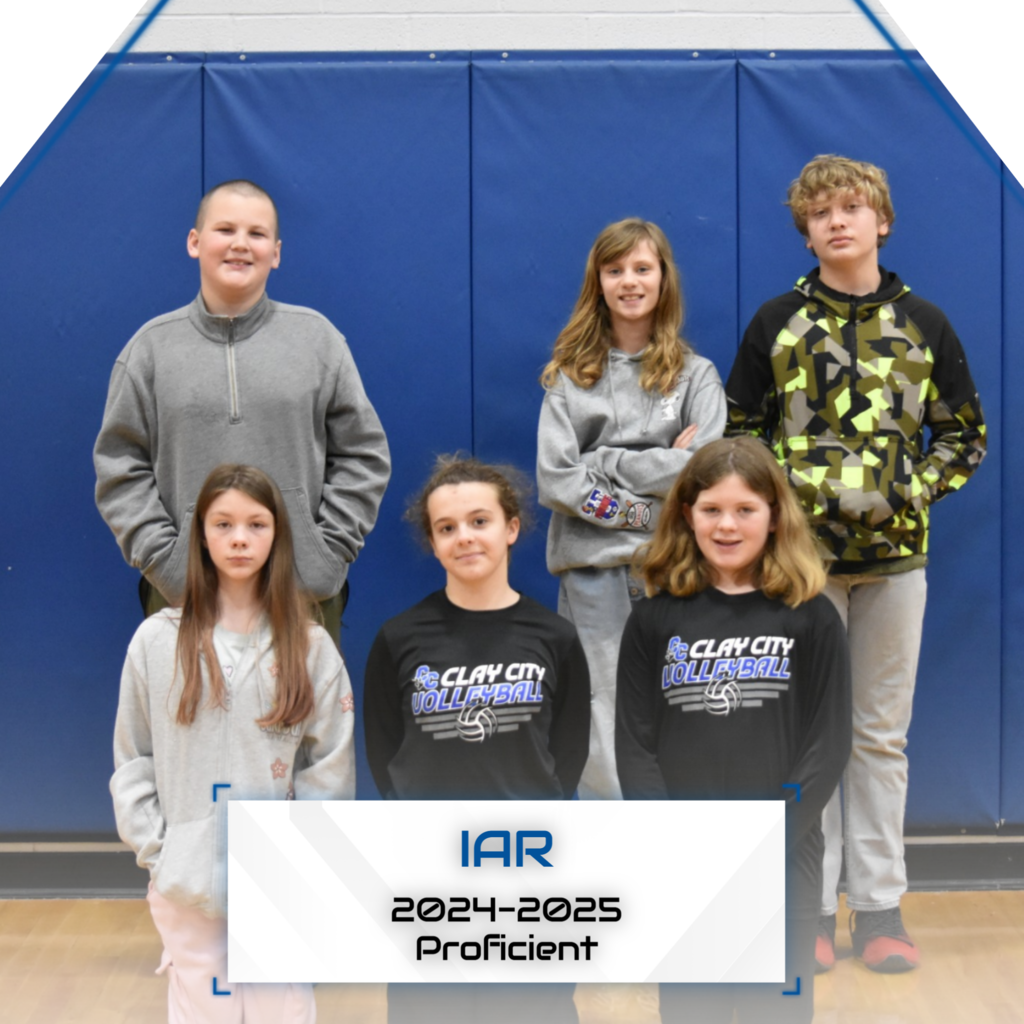 Clay City Elementary held an assembly today to discuss the upcoming IAR testing as well as celebrating the accomplishments of last year's testing groups. These students have done a fabulous job and we are confident in their ability to do well this year! Congratulations on applying yourself and doing such a great job!