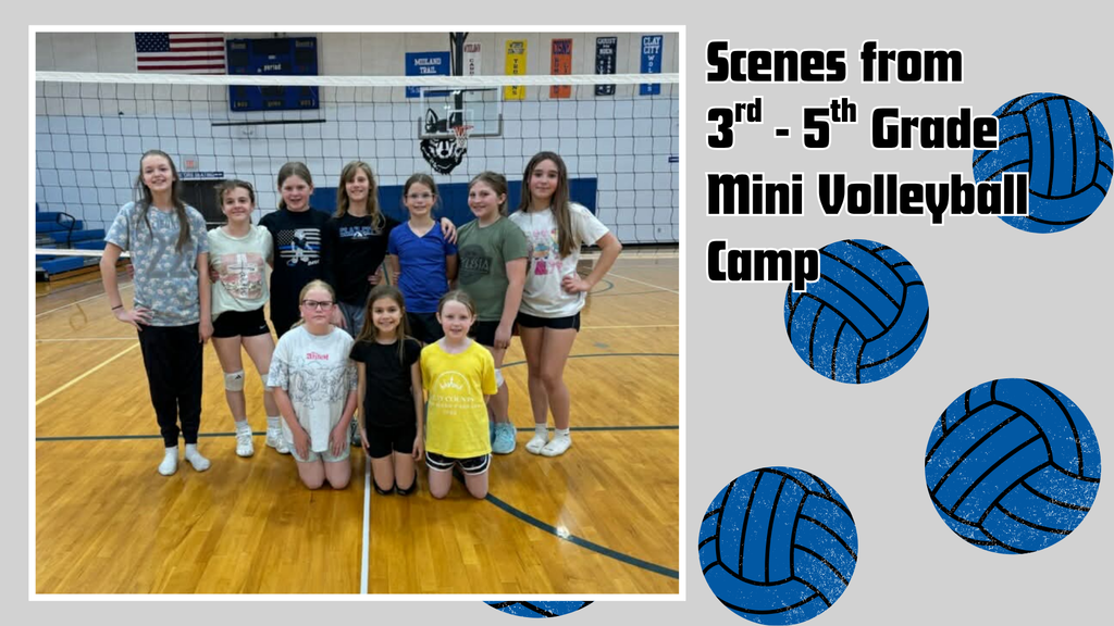 Coach Hance and Coach Goldman from CCJH Volleyball hosted a mini volleyball camp this week for third through fifth graders. The coaches had a great time with the students teaching them new  skills. Parents were invited to see a showcase of those newly learned skills on Thursday evening. Great job girls!