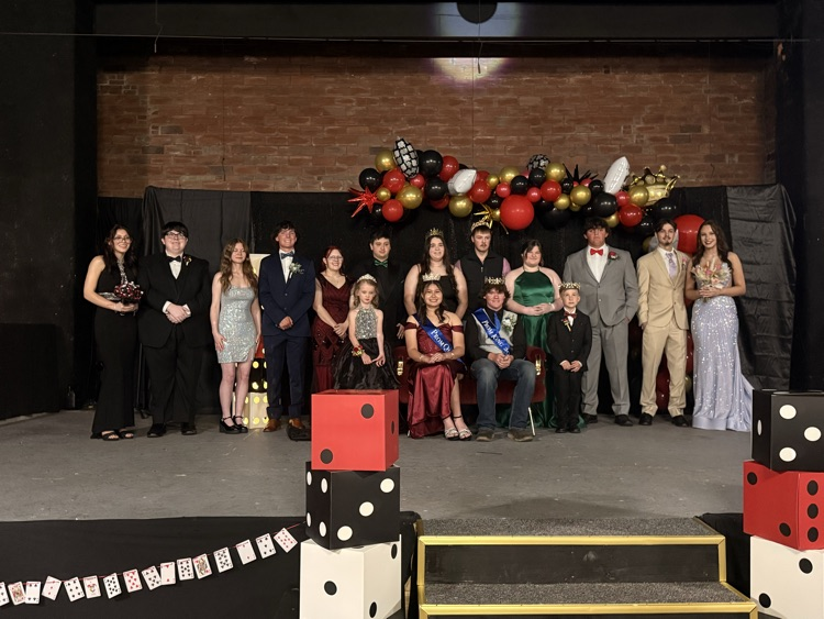 Congratulations to CCHS's 2026 Prom Queen and King - Focus Brandon and Jaxon Prochazka!