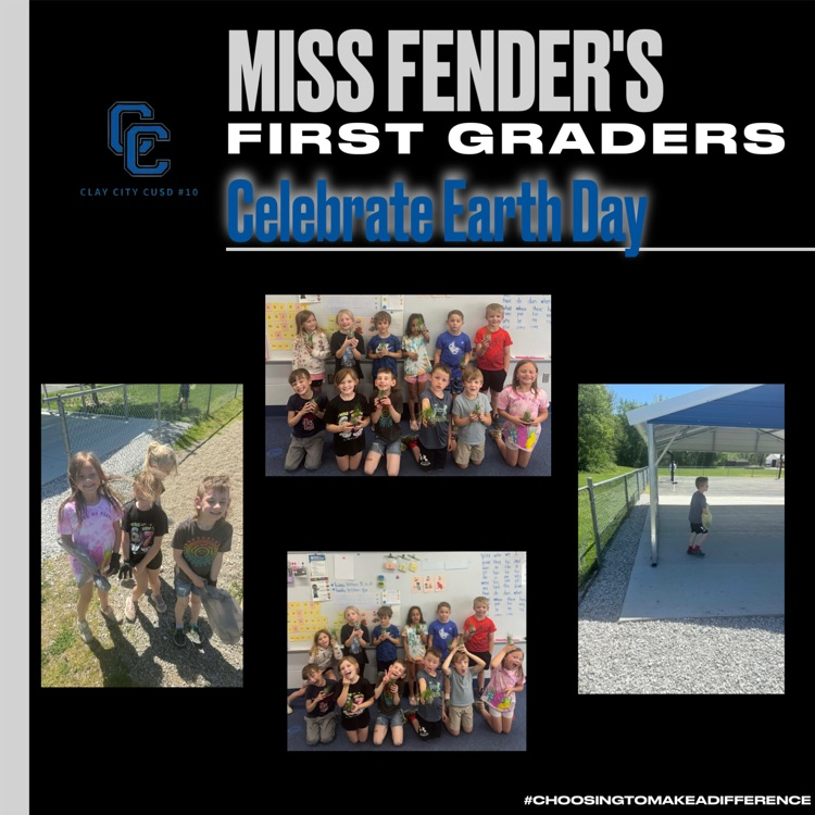 Miss fenders first graders celebrate earth day