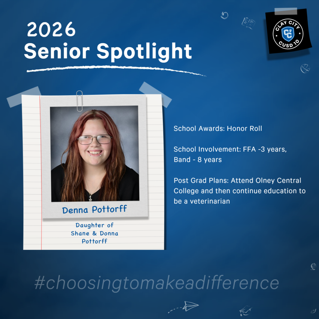 🎓 2026 Senior Salute: Denna Pottorff 🎓