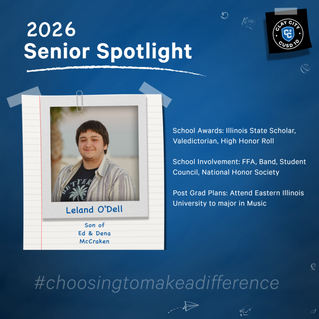 🎓 2026 CCHS Senior Spotlight: Leland O'Dell 🎓