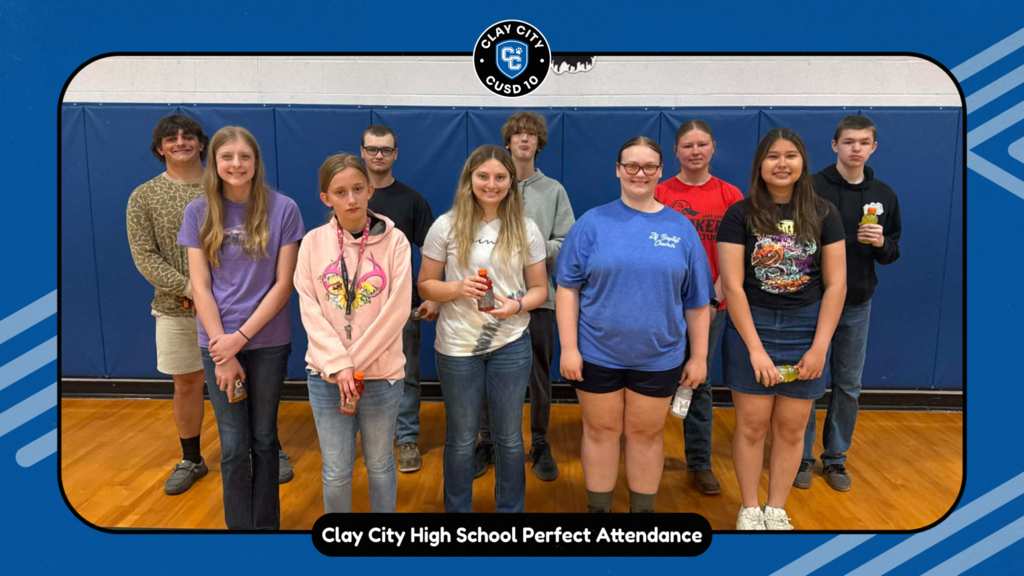 Clay City CUSD #10 High Honors, Honors, and Perfect Attendance