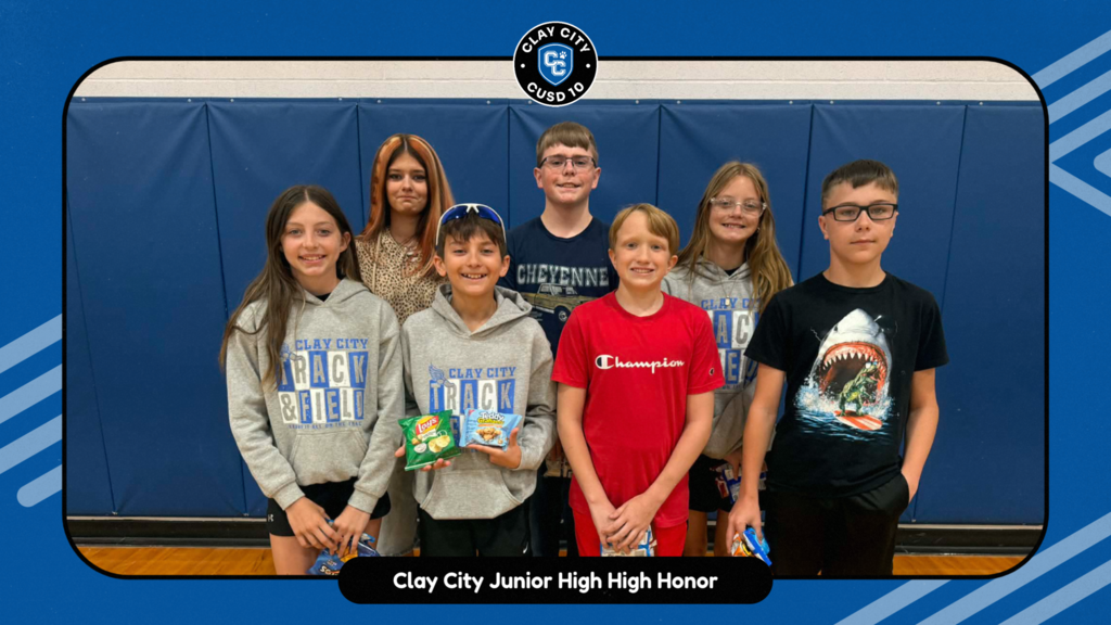 Clay City CUSD #10 High Honors, Honors, and Perfect Attendance