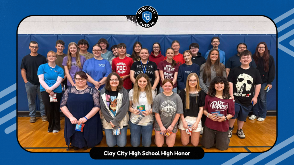 Clay City CUSD #10 High Honors, Honors, and Perfect Attendance