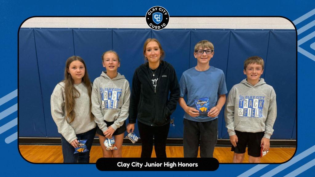 Clay City CUSD #10 High Honors, Honors, and Perfect Attendance