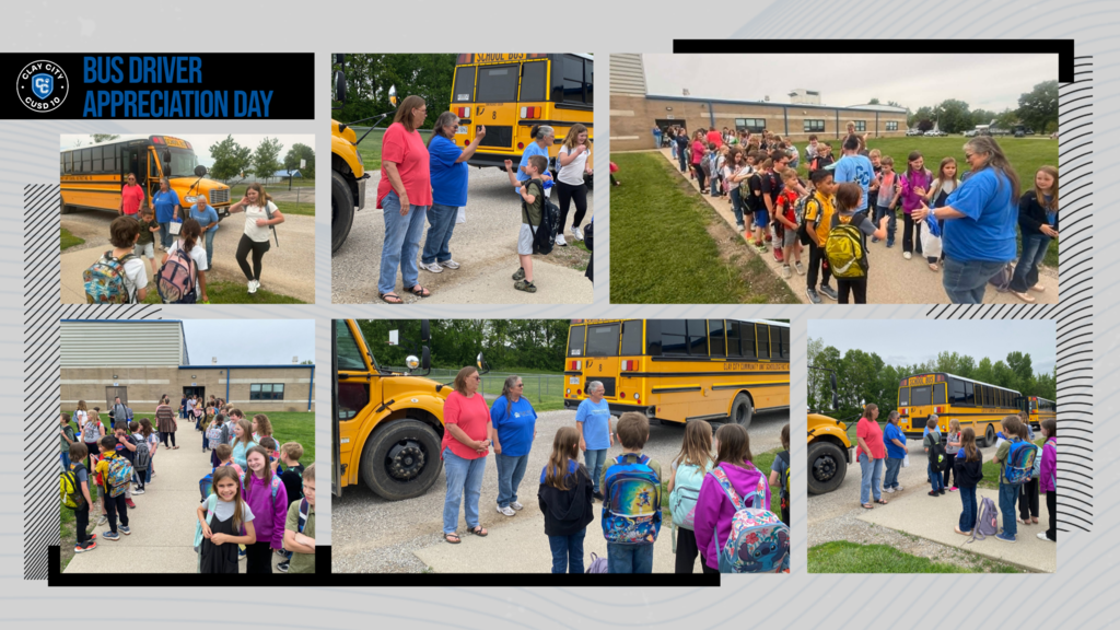To celebrate Bus Driver Appreciation Day, elementary students gifted our fabulous bus drivers with goody bags as a thank you for all their hard work throughout the year!