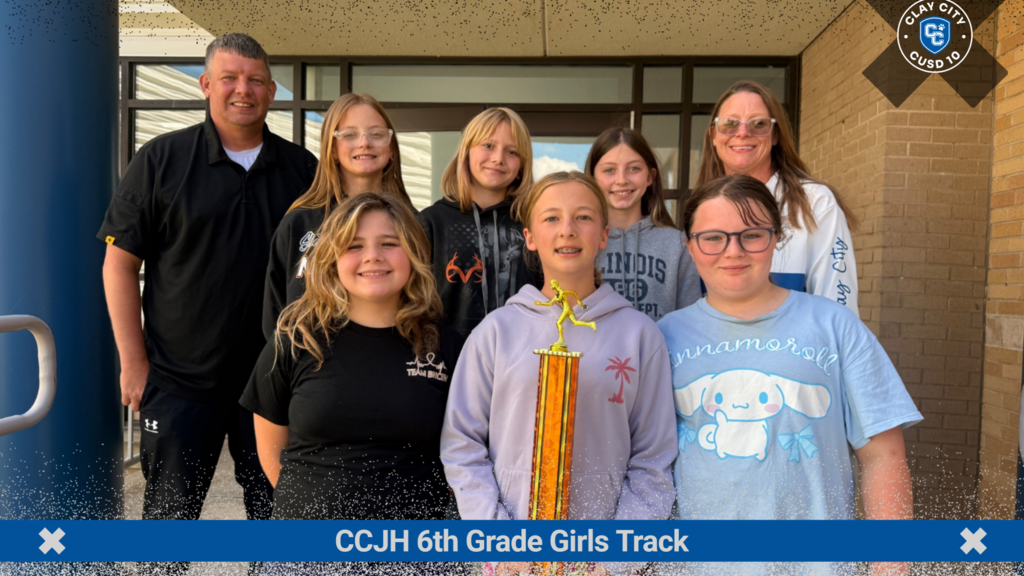 On Friday, CCJH's 6th grade girls track placed first at the Cisne Pee Wee Meet! The girls placed first in every even they ran and first place in long jump. CCJH girls snatched first and second in hurdles as well. Congratulations girls and thanks for representing CCJH so well!