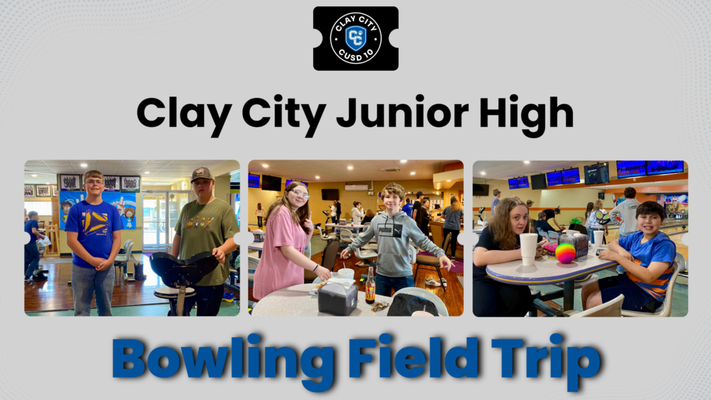 On Friday, CCJHS celebrated the 8th graders' last day with a field trip to Salem Bowl.  Students had fun socializing with one another at the concession stand and in the video game room in addition to bowling a few games.  Parent volunteer Kristen Duvall chaperoned along with teachers Ms. Walker, Mrs. Billingsley, and Ms. Phegley.  Eighth grade parent Erin Norris donated some give away gifts.  Parent donations covered the main cost and Booster Club donated the remainder for for this day's events.  