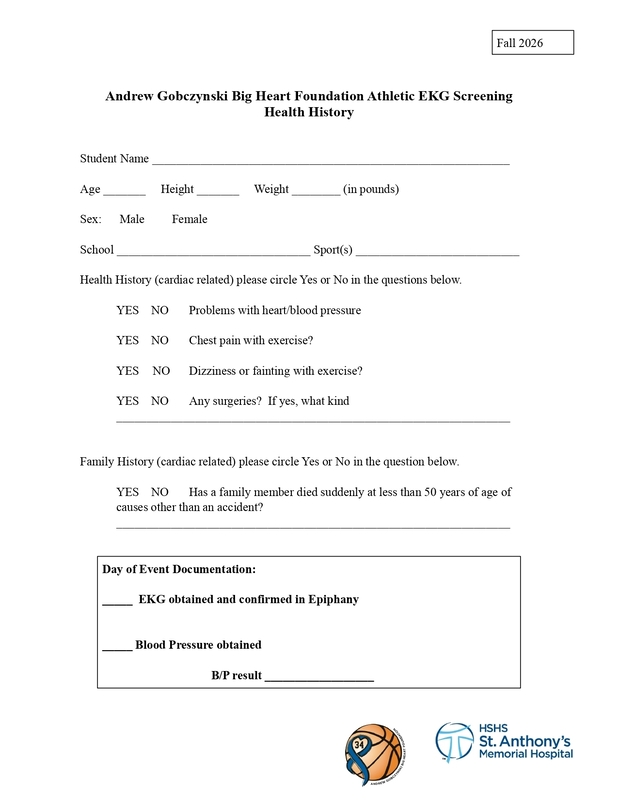 AGBHF Screenings
