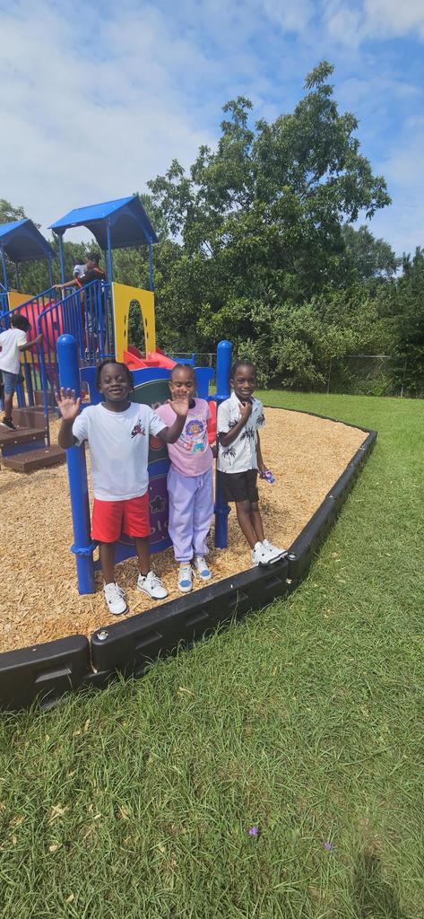 New playground set