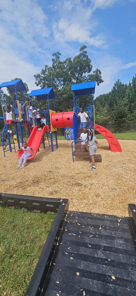 New playground set