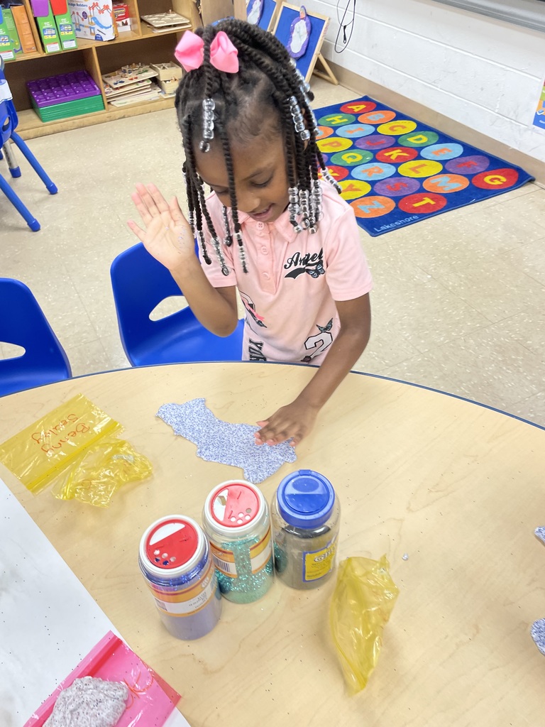 Pre-K making slime