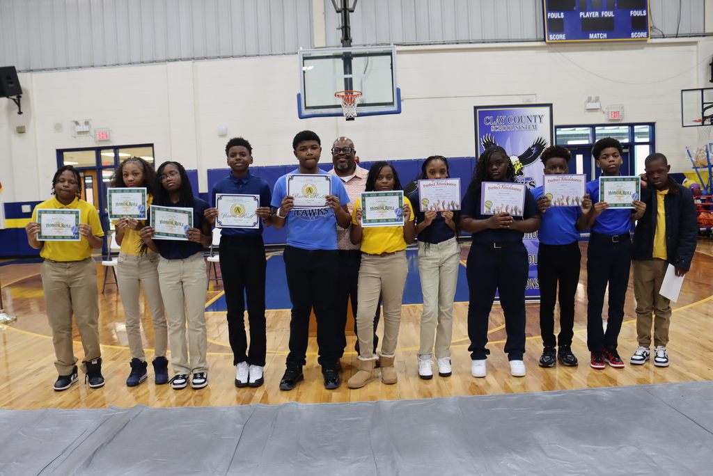 2nd Nine Weeks Honor Roll Recipients