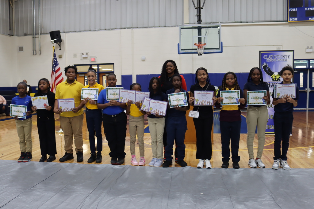 2nd Nine Weeks Honor Roll Recipients