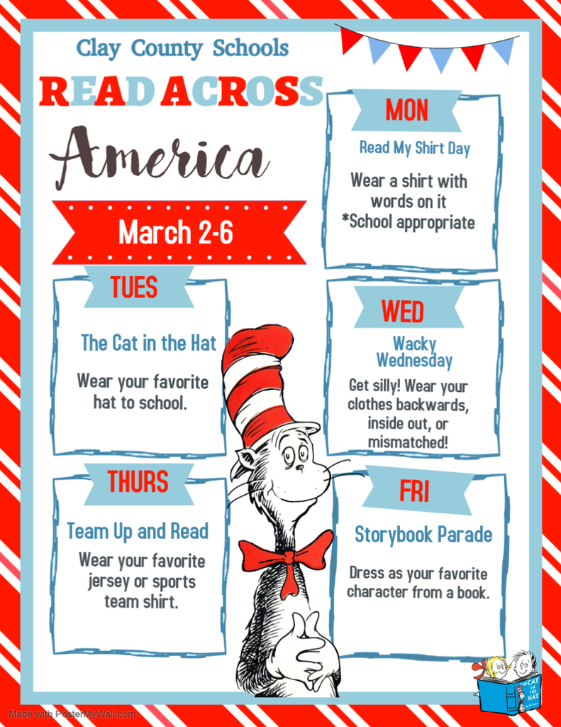 Read Across America Week March 2-6