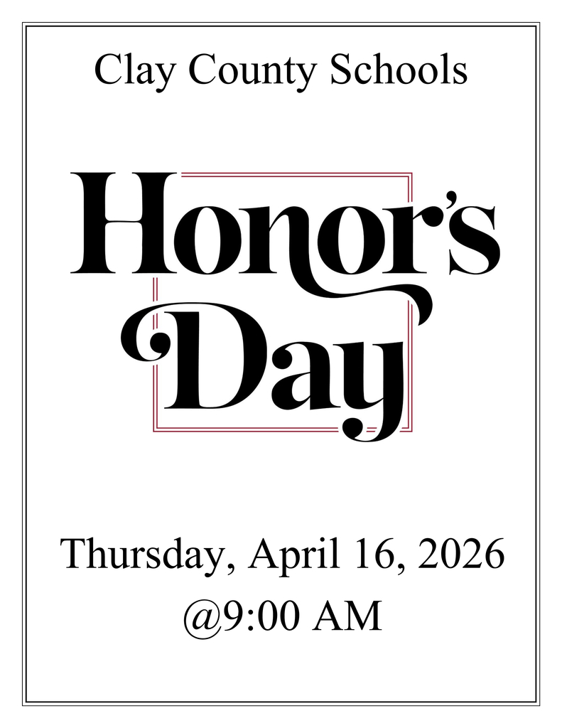CCEMS Honor's Day Program