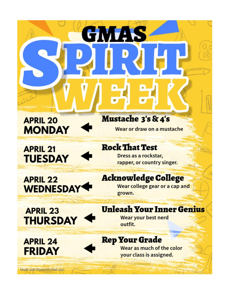 GMAS Spirit Week