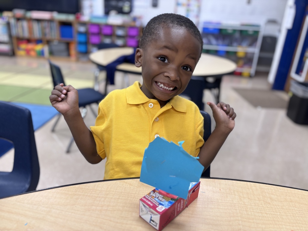 Kindergarteners learning about the concepts of sink and float.