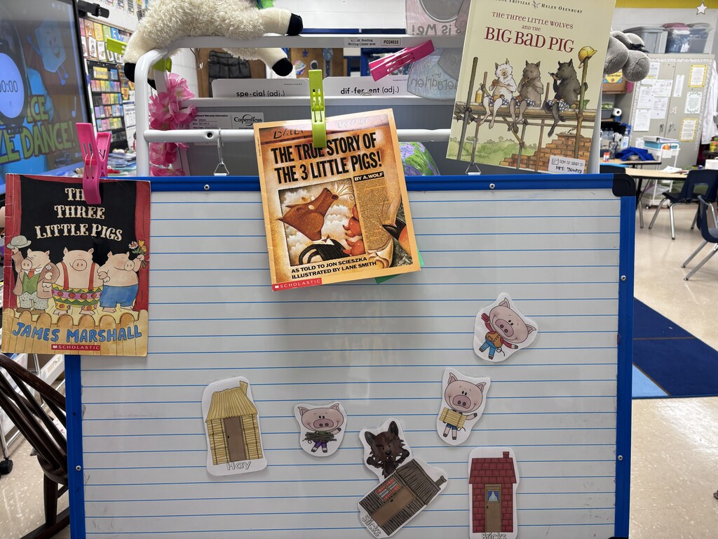 Mrs. Young's Kindergarten, The Three Little Pigs Story