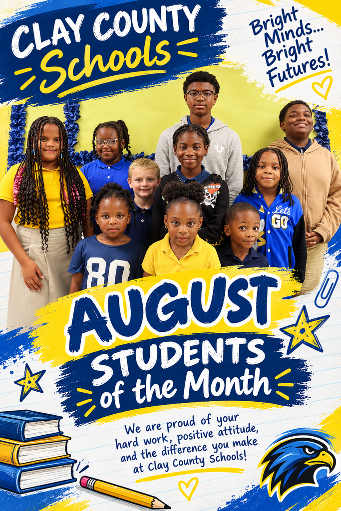 August Students of the Month