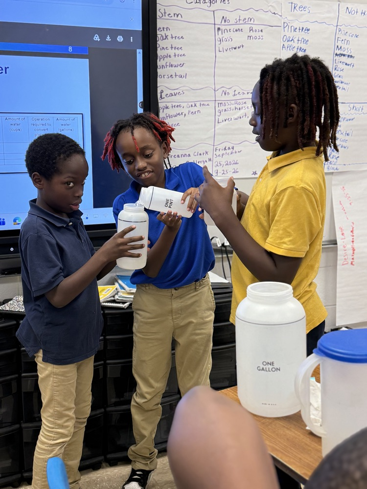 5th Graders Learning Measurements in Real-Life!