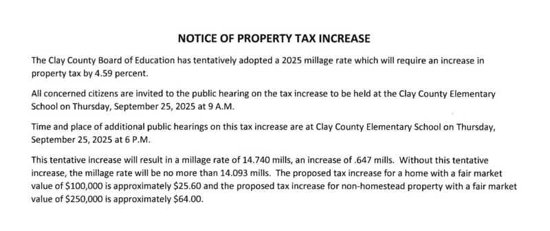 2025 Property Tax Digest and 5-Year History of Levy
