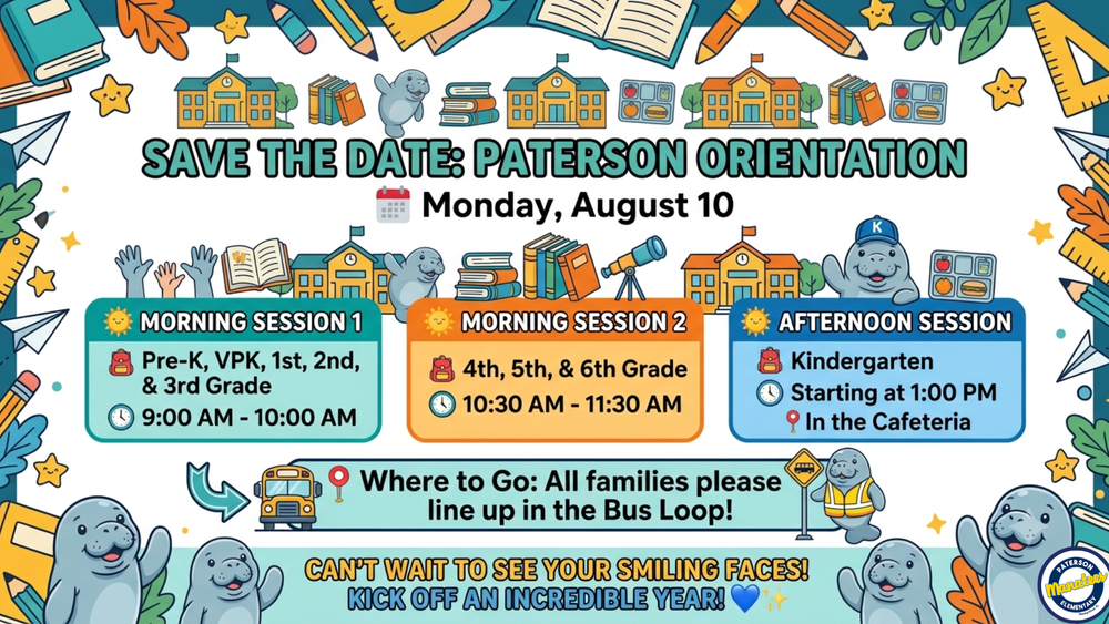 Manatee Memo - Orienation Information