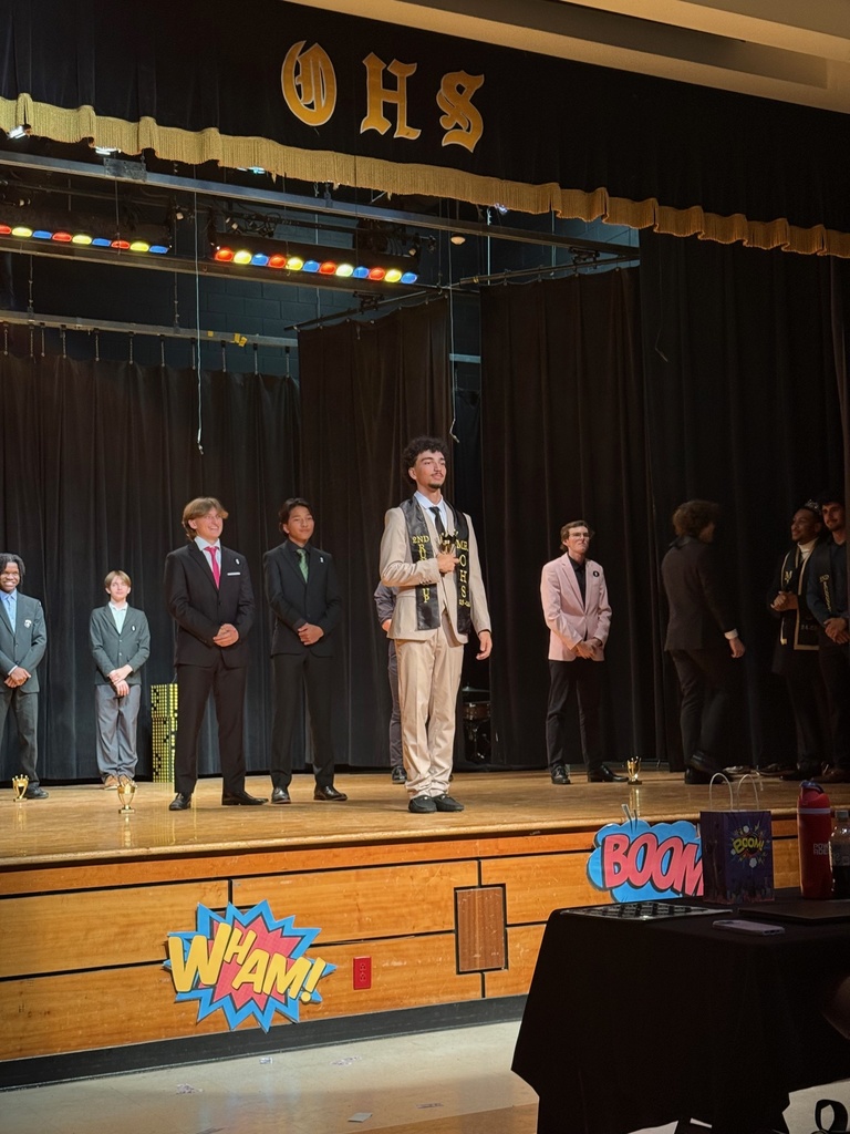 Mr. OHS 2nd runner up
