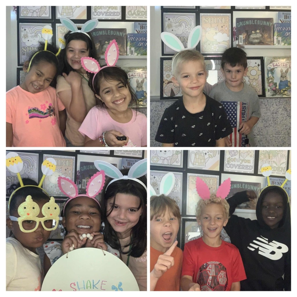 Miss Bragg’s kindergarten class had an egg-cellent time at our annual Spring Egg Hunt yesterday! 🐣🌸 We wrapped up the day with sweet Easter “Sundaes” 🍨 and some silly photo booth fun! 📸
