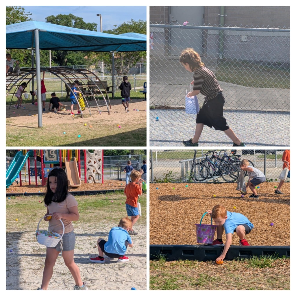 Miss Bragg’s kindergarten class had an egg-cellent time at our annual Spring Egg Hunt yesterday! 🐣🌸 We wrapped up the day with sweet Easter “Sundaes” 🍨 and some silly photo booth fun! 📸