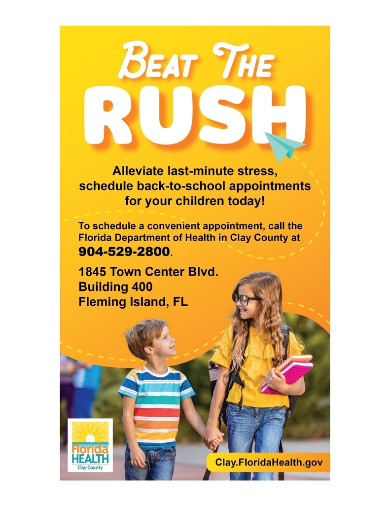 Beat the back to school rush!